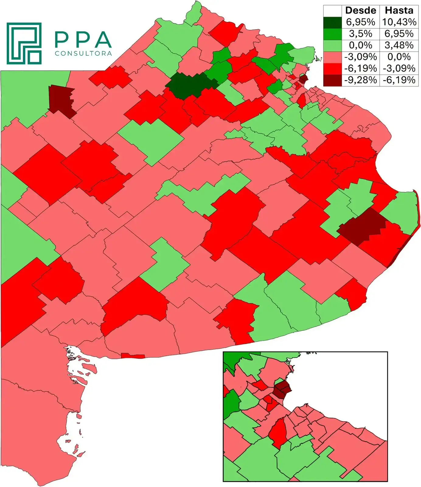 gráfico transferencias provinciales Consultora PPA