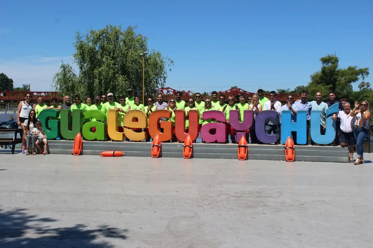 Presentaron al cuerpo de guardavidas que trabajará durante la temporada