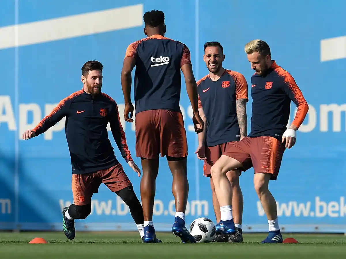 Messi quiere levantar la Copa del Rey 