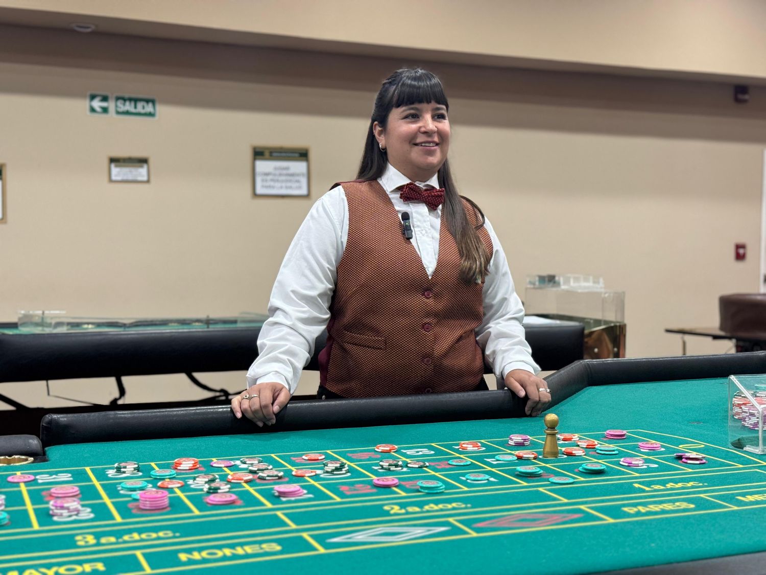 Marina Santiago, la pagadora de ruleta que reparte suerte entre Tandil y Mar del Plata