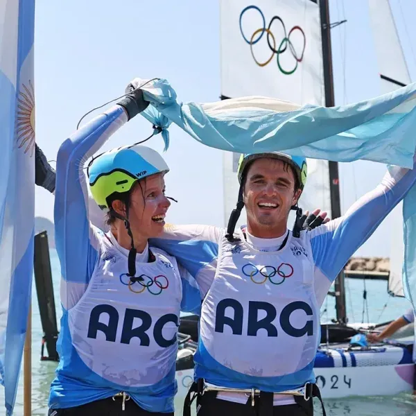 Eugenia Bosco y Mateo Majdalani lograron la medalla de plata.
