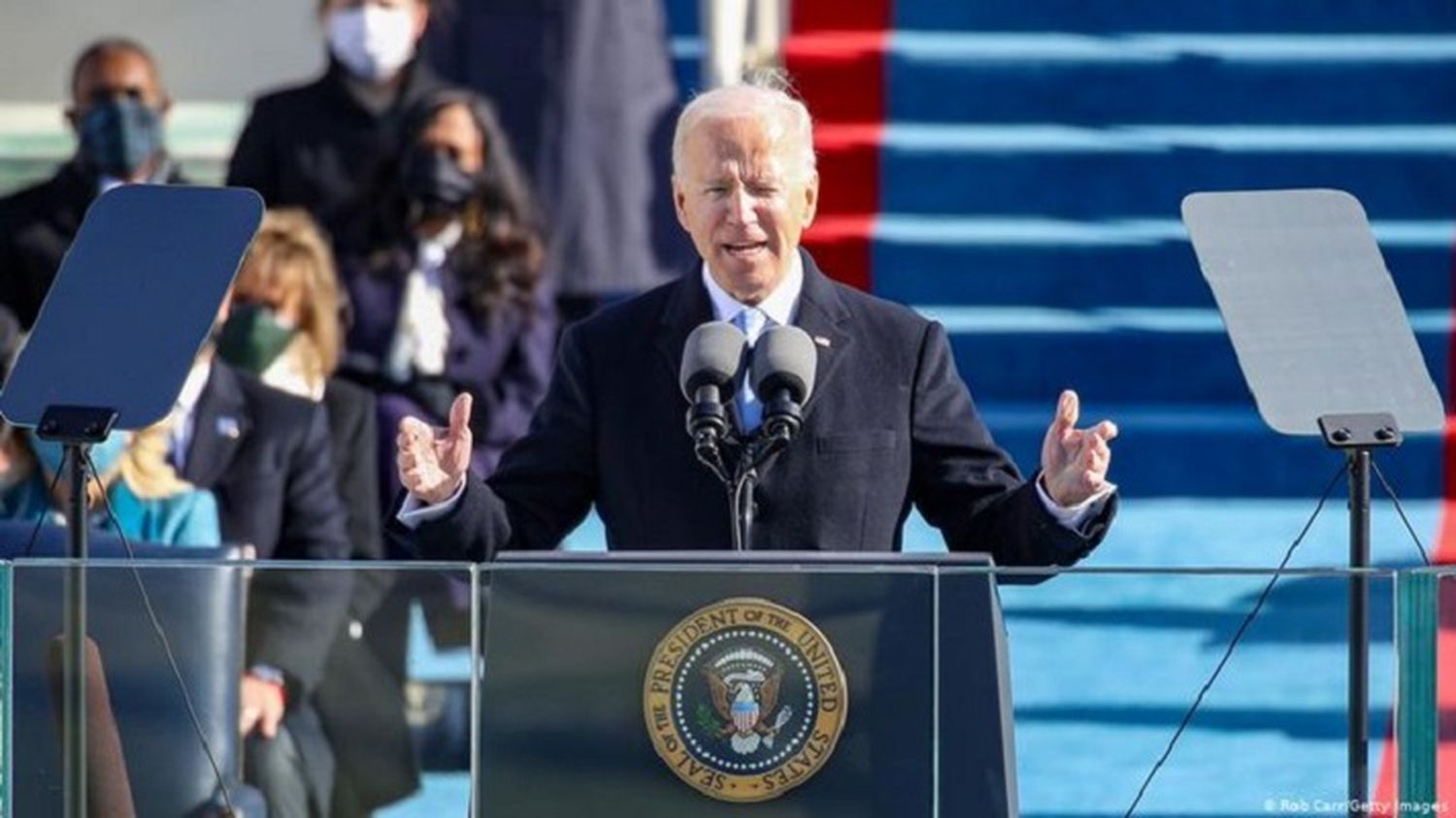 «SIEMPRE LES DIRÉ LA VERDAD»:  las 10 frases que marcaron el primer discurso de Joe Biden
