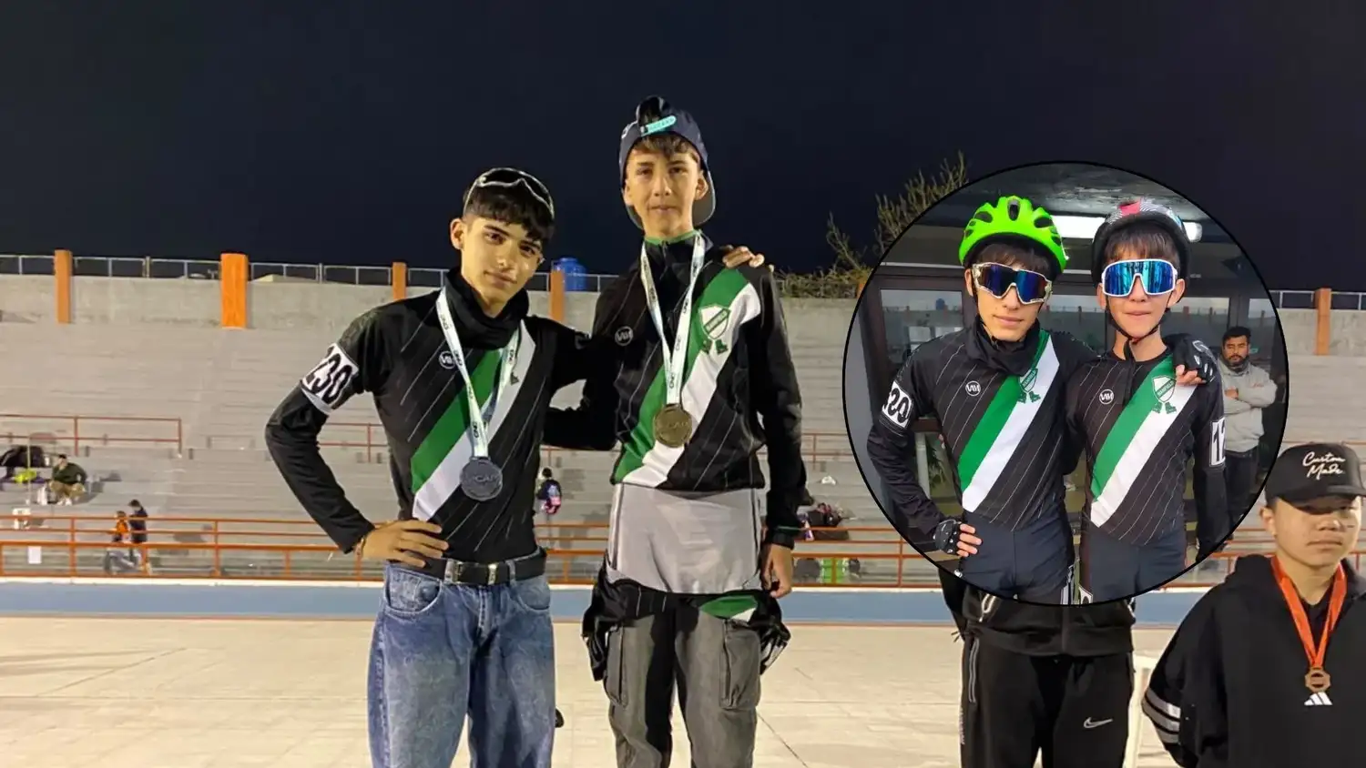 Patín Carrera: brillante actuación de Banfield en Mar del Plata, con dos campeones nacionales y varios podios