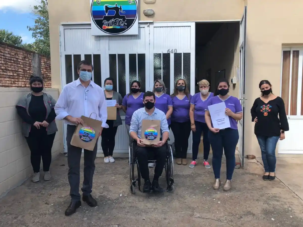 Brinkmann: cooperativa textil, con habilitación definitiva          