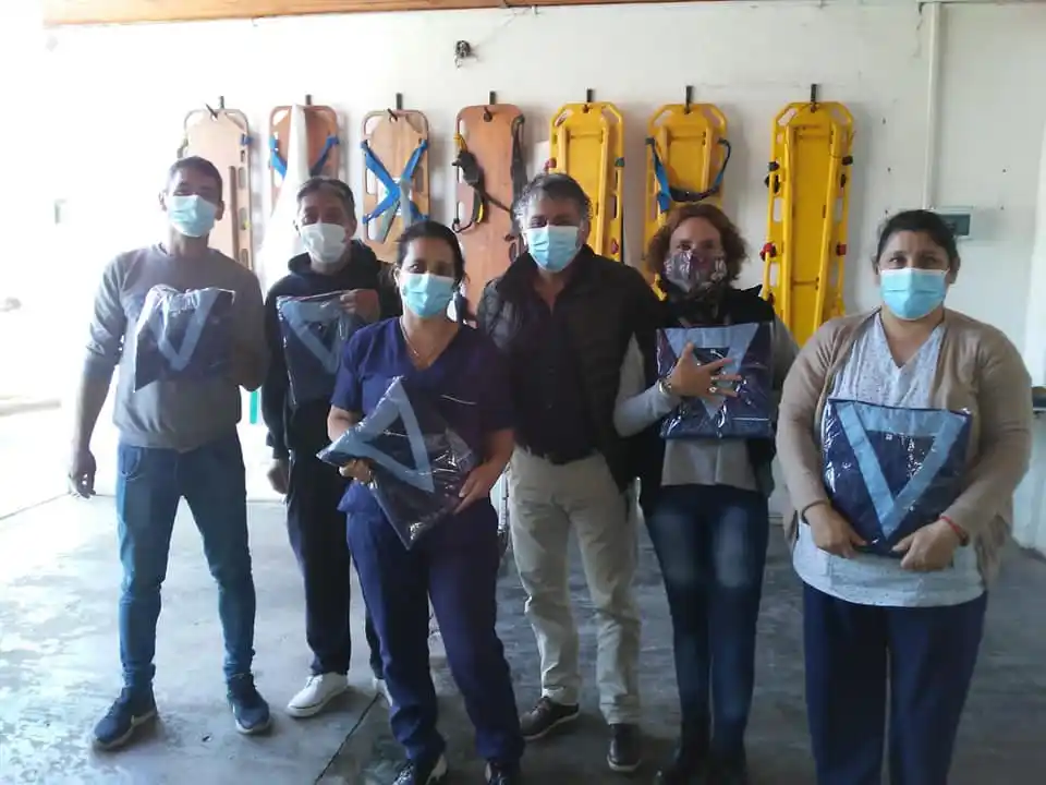 Hospital San Antonio: mucamas recibieron indumentaria