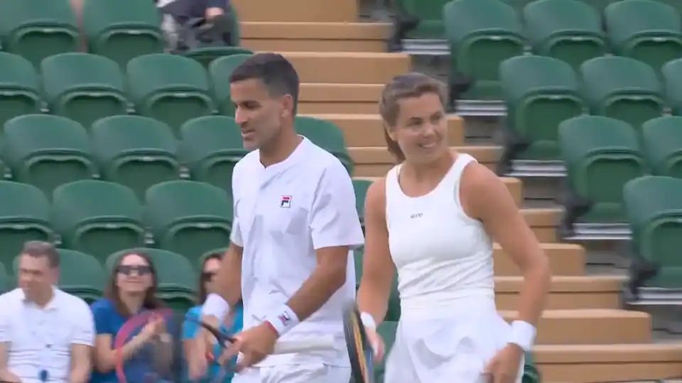 González y Eikeri irán por la final en el doble mixto.