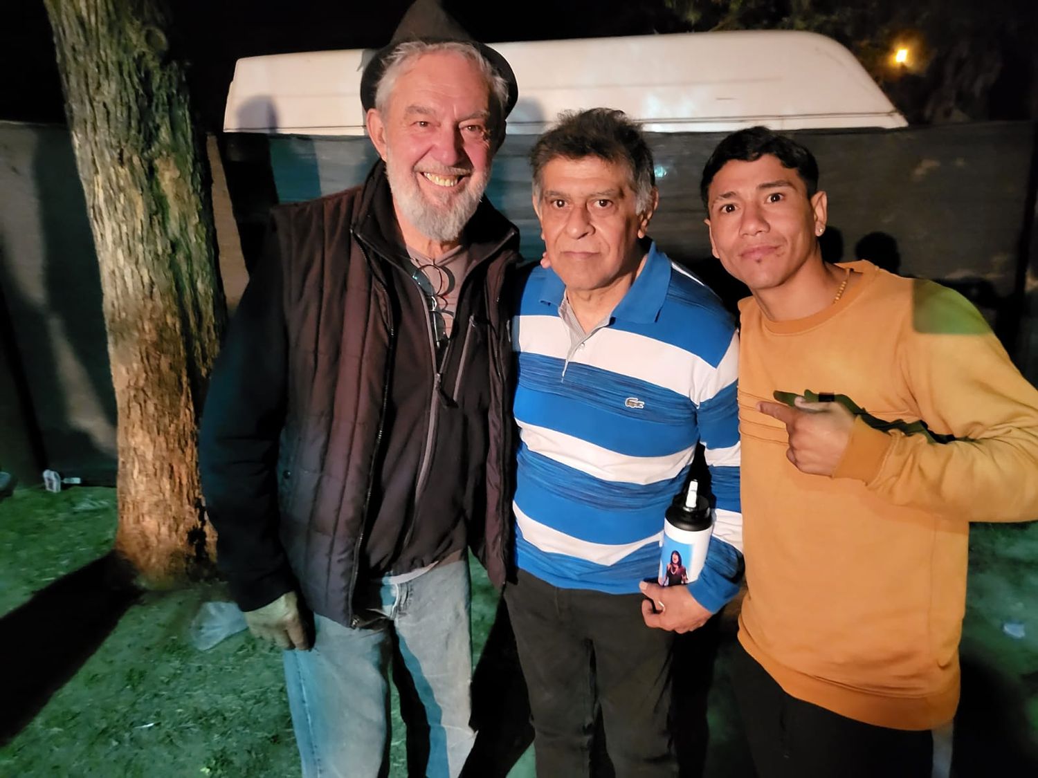 El Gonchy, el papá de Walter Olmos y Lalo Mir
