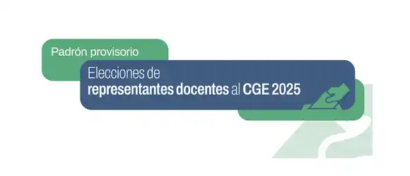 Ya se encuentra disponible el padrón provisorio para las elecciones de representación docente en el CGE