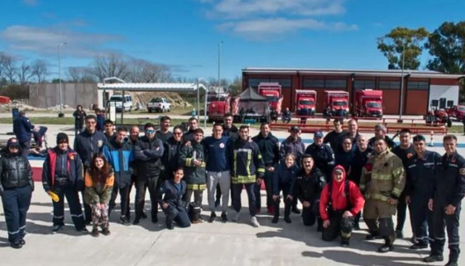 Sampedrinos forman parte del Desafío de Habilidades Bomberiles 2023