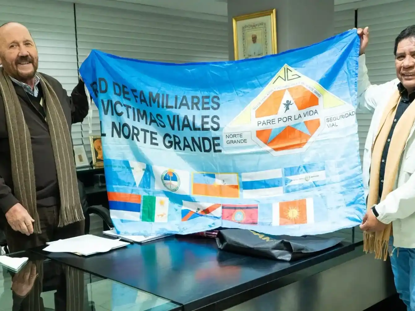 El Gobernador Insfrán recibió a la Red de Familiares de Víctimas del Norte Grande