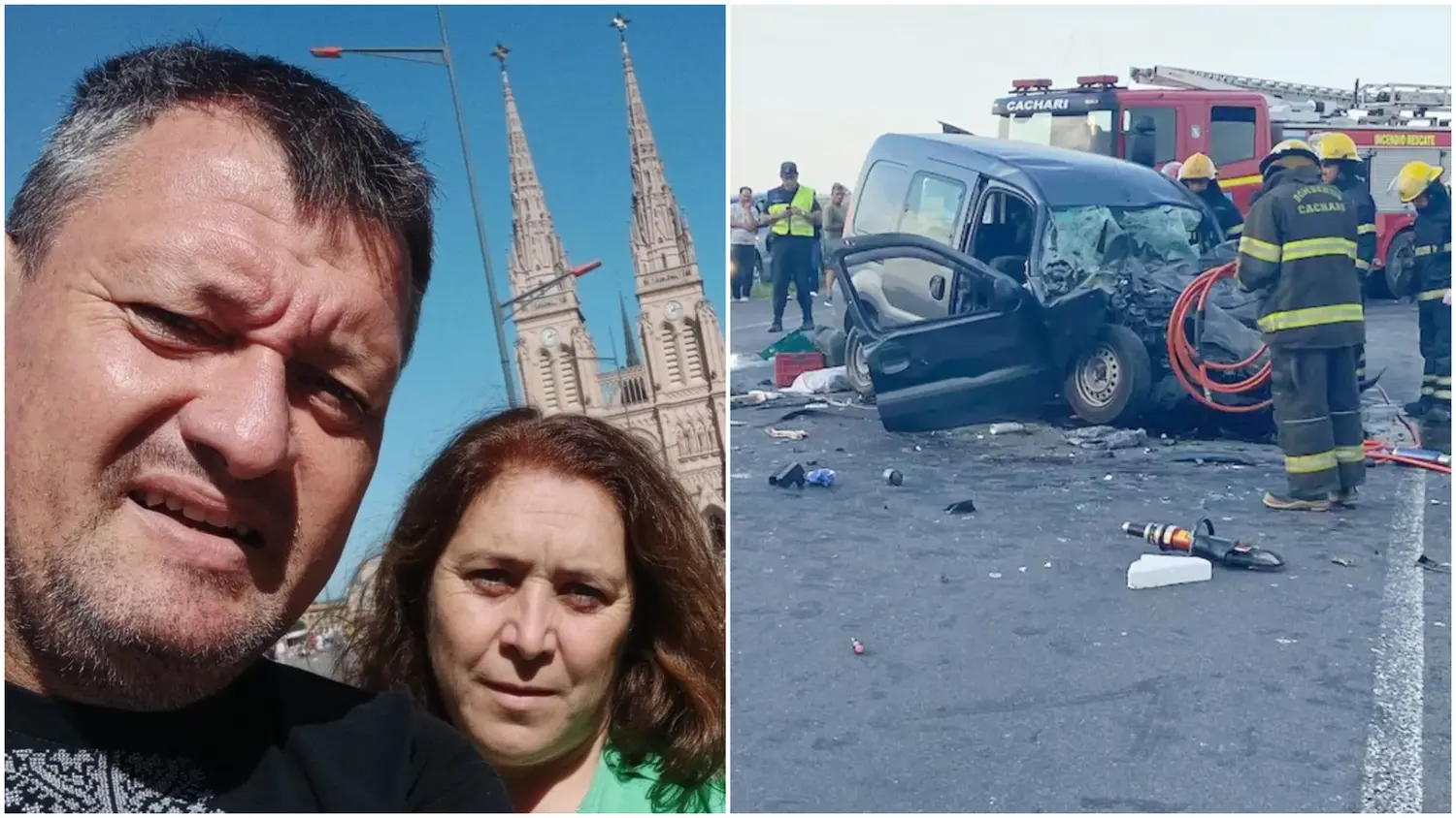 Eduardo Basilio Diaduch y Cecilia Sosa. Ambos eran oriundos de Berisso.