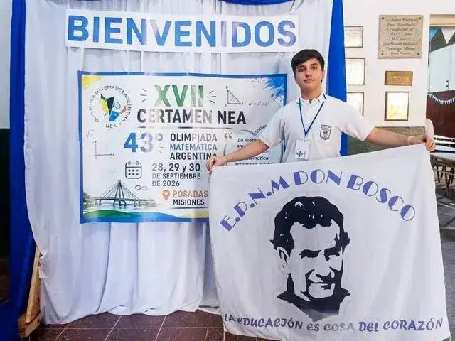 Estudiante formoseño logró el primer puesto 
en la Olimpíada de Matemática del NEA