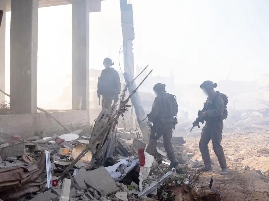 Las Fuerzas de Defensa desmantelaron un centro de producción de armas de Hamas