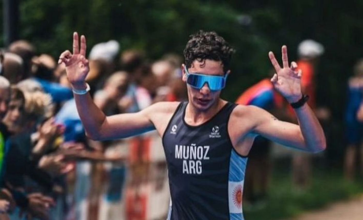 Tiago Muñoz consiguió un gran resultado en su primera competencia del 2025