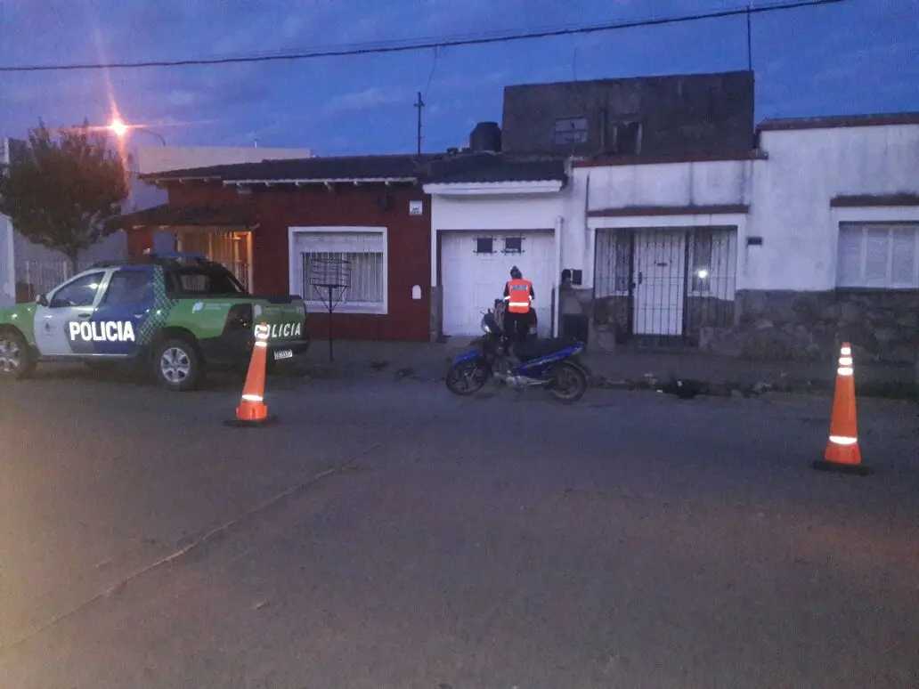 Circulaba con moto robada