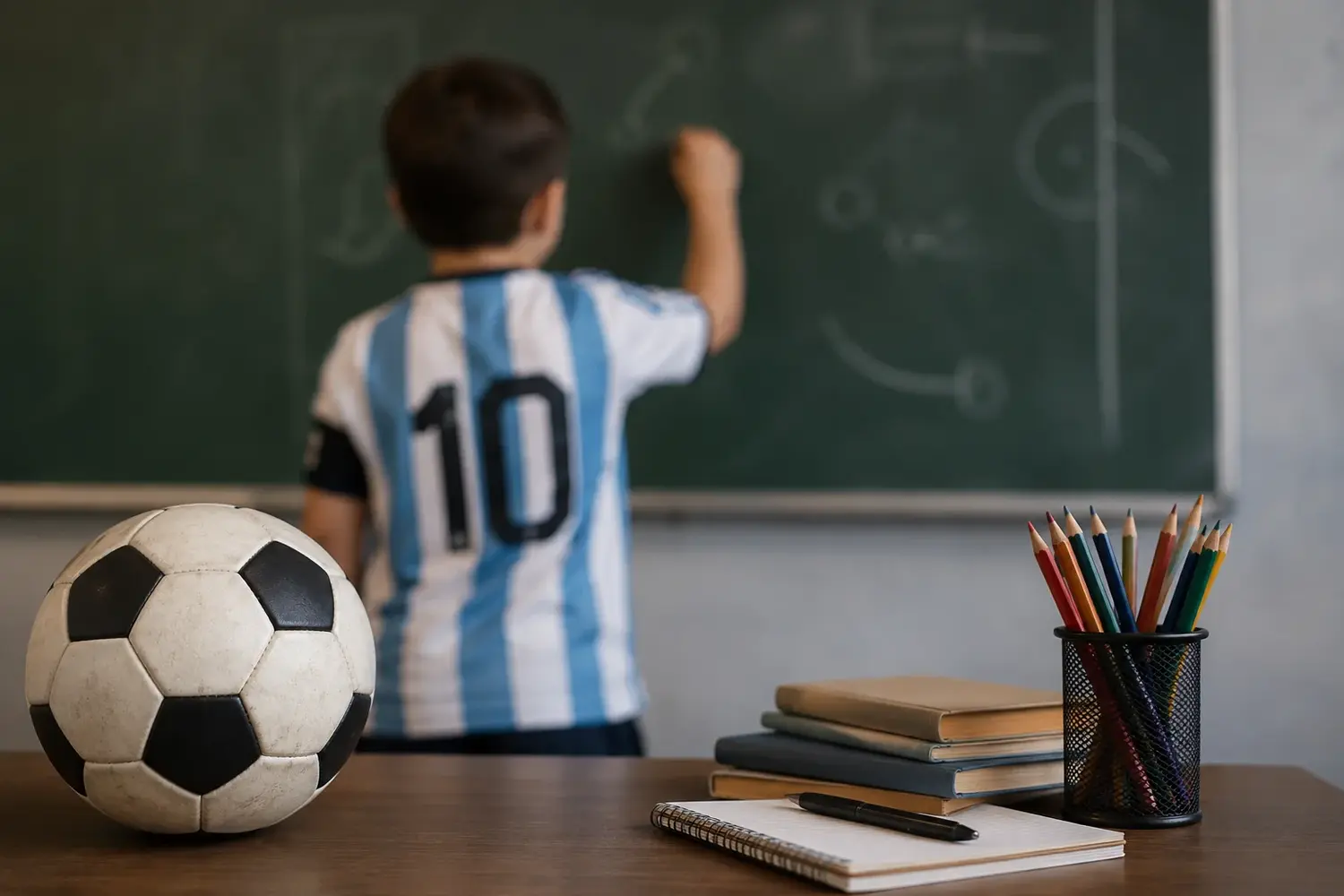 El profesor Ignacio Ibarguren planteó en Ecos Radio que la figura de Lionel Messi puede convertirse en una herramienta educativa dentro del aula.