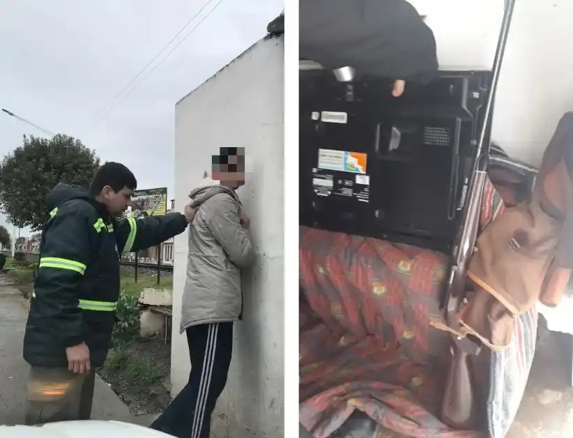 Timbúes: robó un televisor y fue detenido cuando se lo llevaba en colectivo