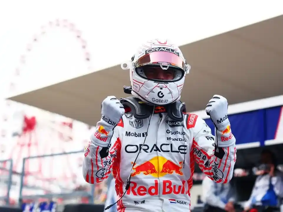 Max Verstappen sorprendió y logró la pole en el Gran Premio de Japón