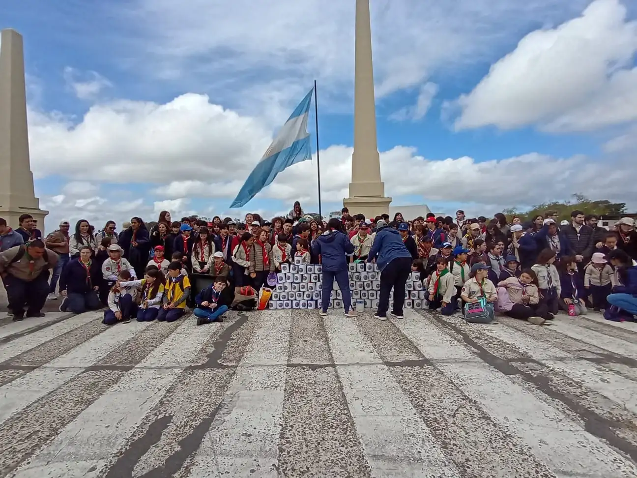 Los grupos scouts recaudaron más de $5.700.000 para el Hogar de Ancianos