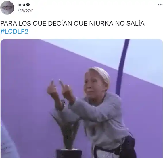 La imagen de Laura Bozzo fue de las preferidas para los memes de Niurka Marcos. Foto Twitter