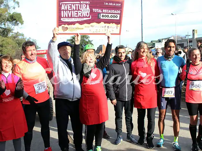 Cientos de corredores en La Aventura Invierno