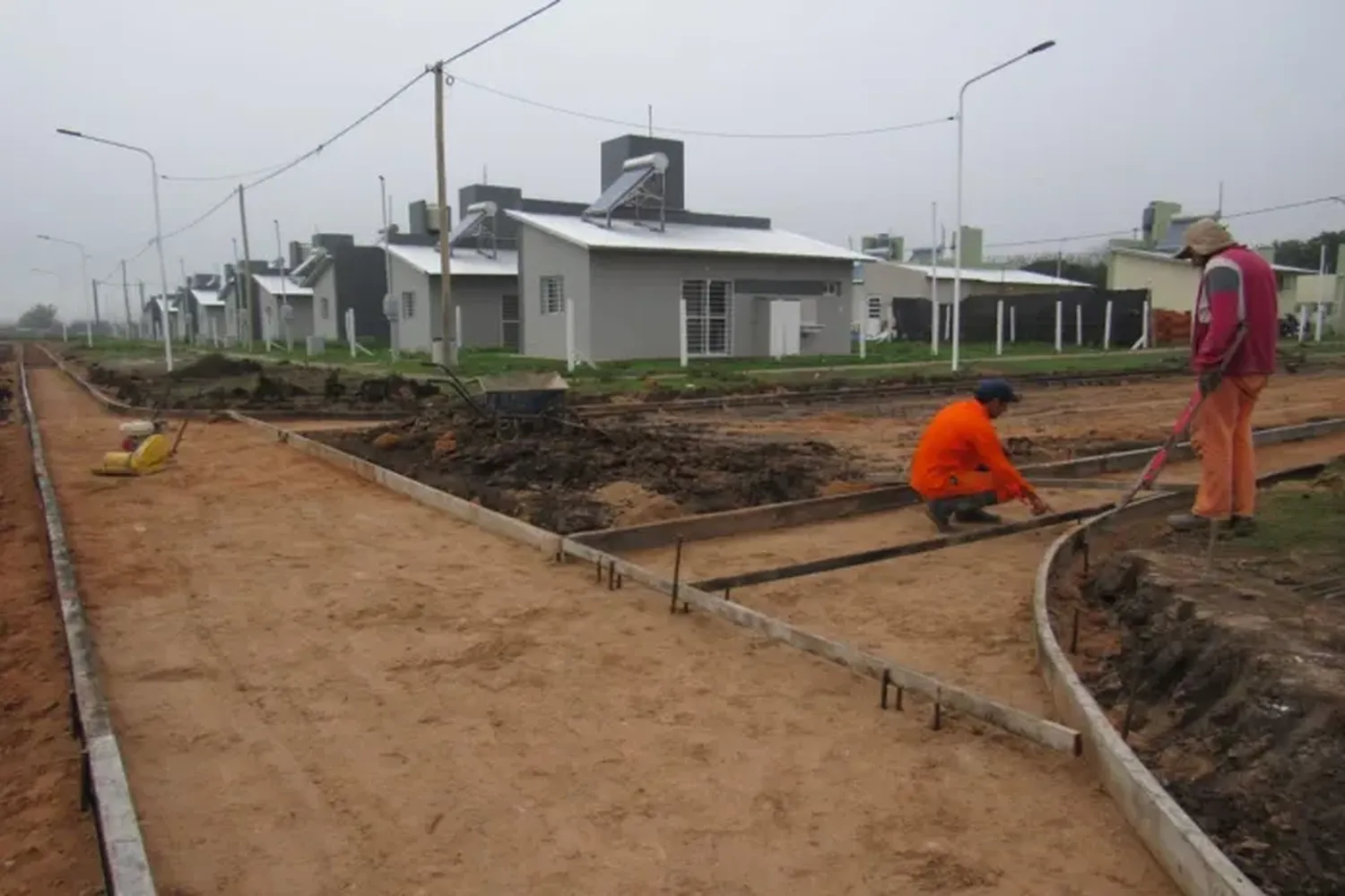 Reactivaron 40 casas en el Departamento Gualeguaychú: tienen más de 70% de avance