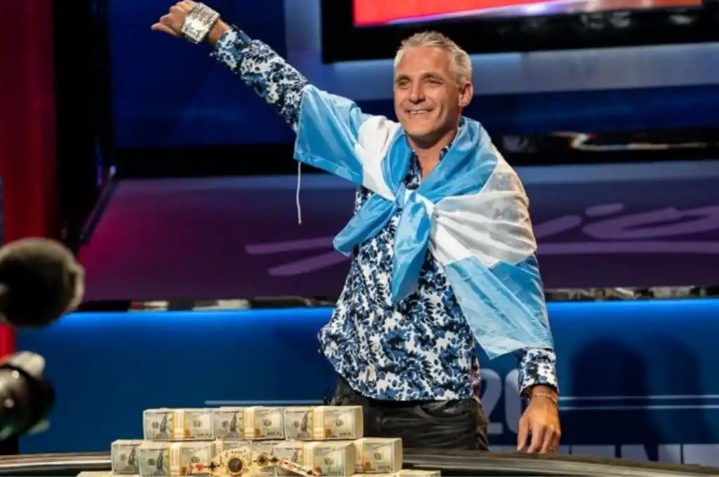 El argentino Salas ganó en Campeonato Mundial de Póker