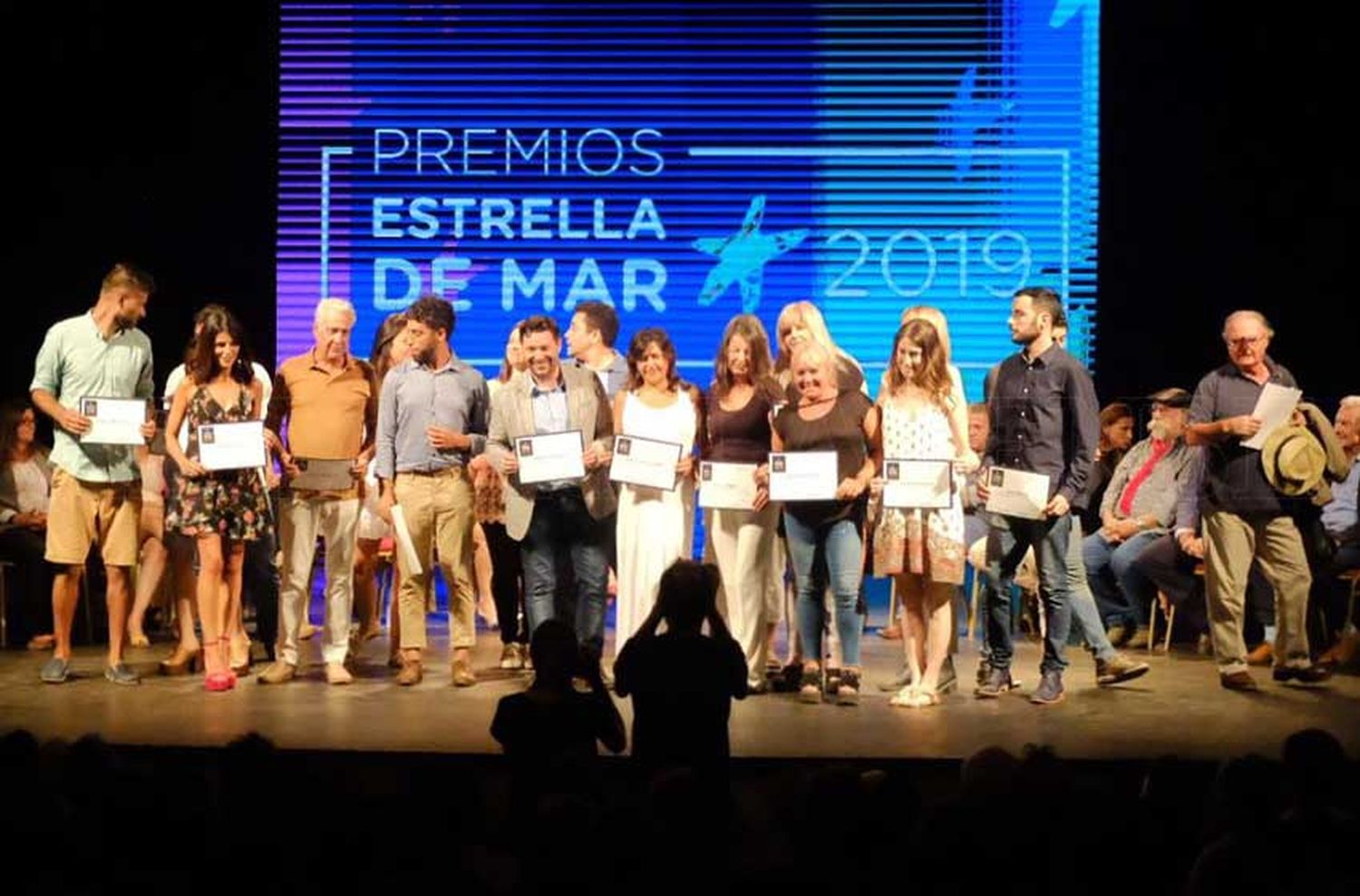 Estrella de Mar: entregaron los diplomas a los nominados