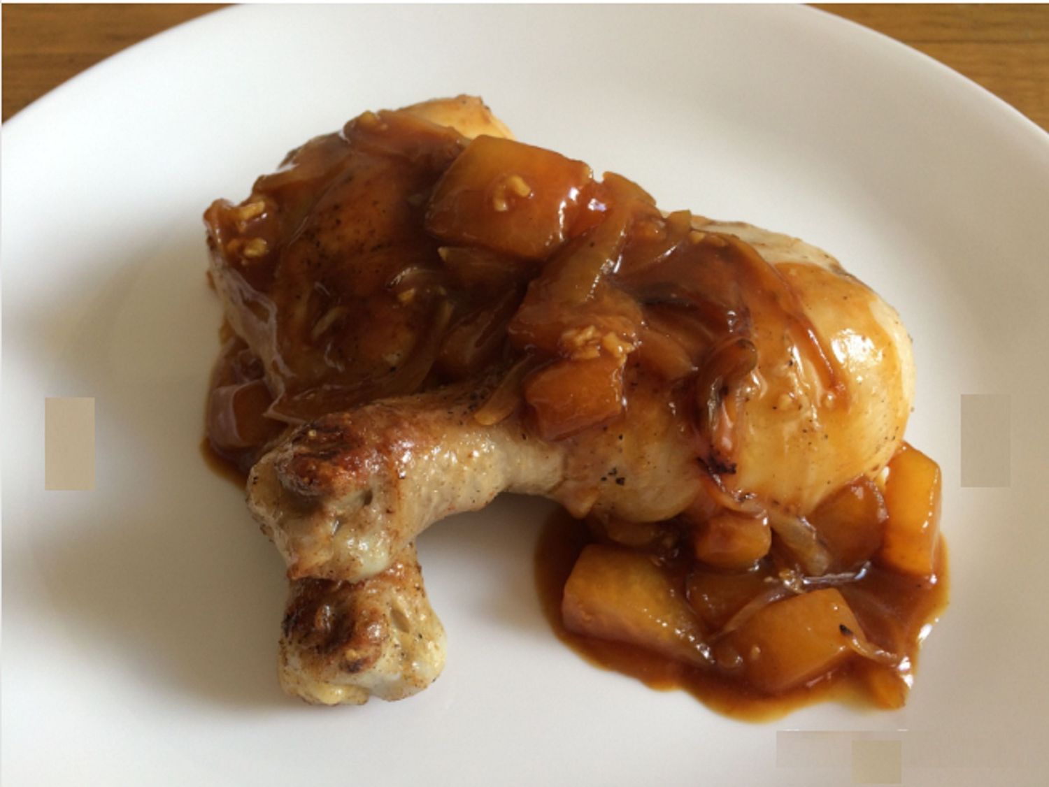 Receta de Pollo frito con melón