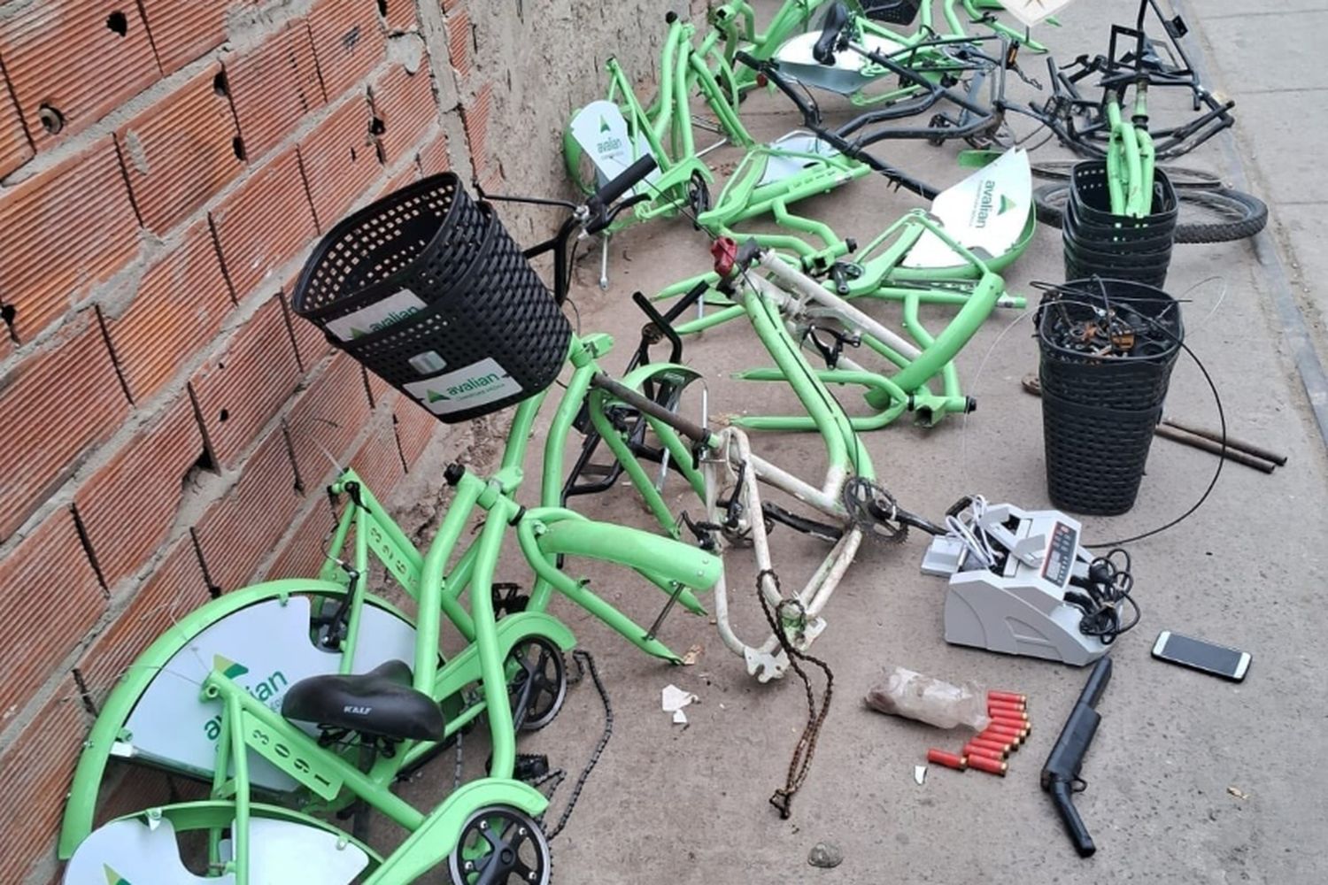 Cayó una banda involucrada en robos de bicicletas públicas