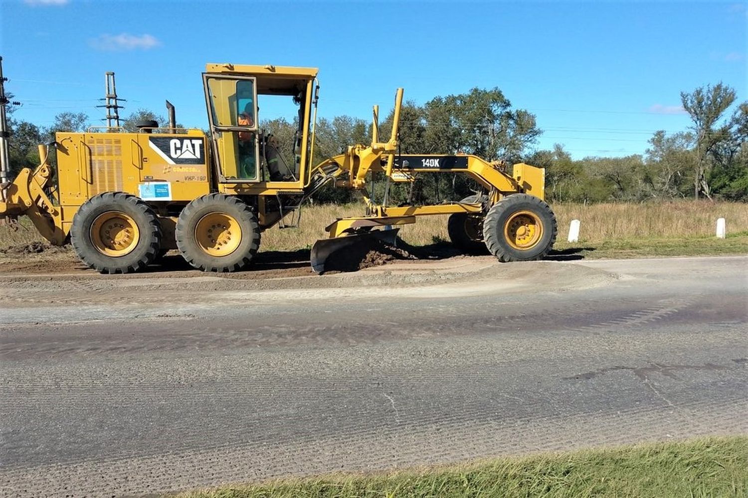 Comenzaron los trabajos de reparación de la ruta 11