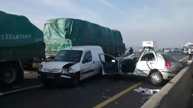 Fatal accidente en la Autovía 14: un triple choque dejó un muerto