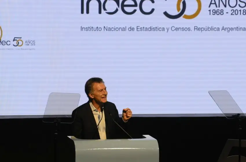Macri en los 50 años del INDEC: "La pobreza empezó a bajar"