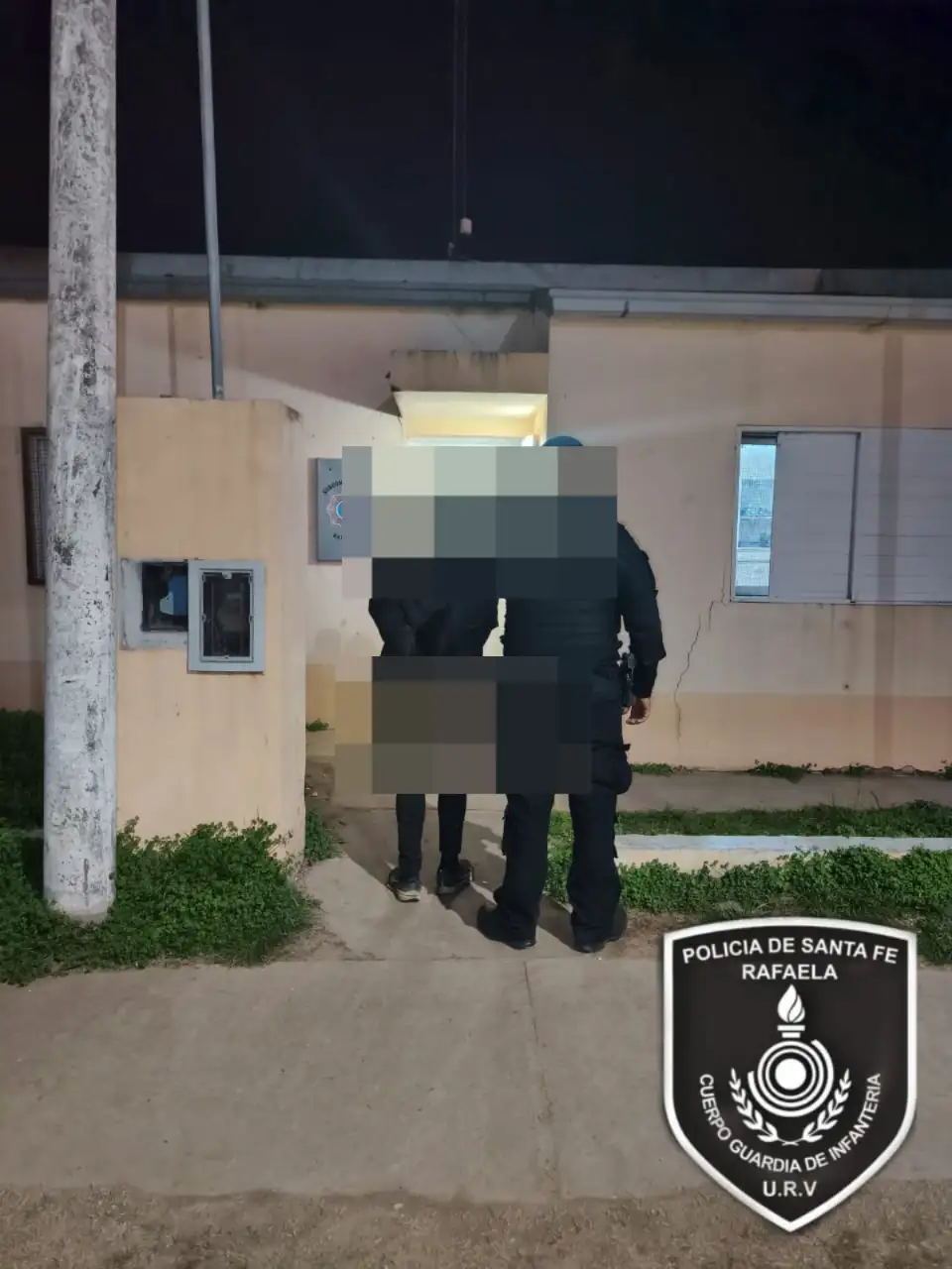 detenido secuestro cables cuchillo en barrio Virgen del Rosario - 1