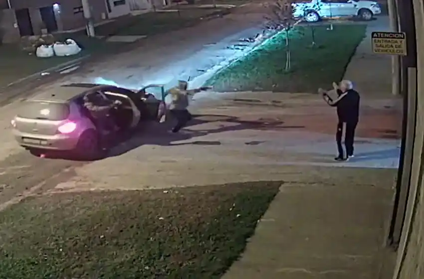 Video: asaltaron una distribuidora y amenazaron a su propietario con secuestrar a sus nietos