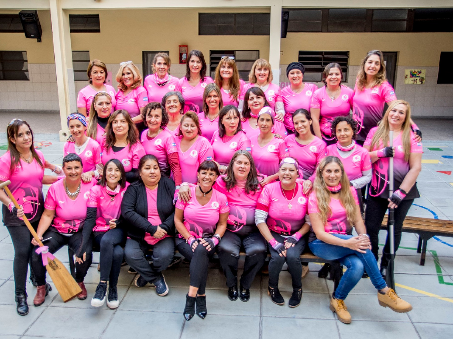 "Amazonas de Córdoba": grupo de luchadoras contra el cáncer de mama