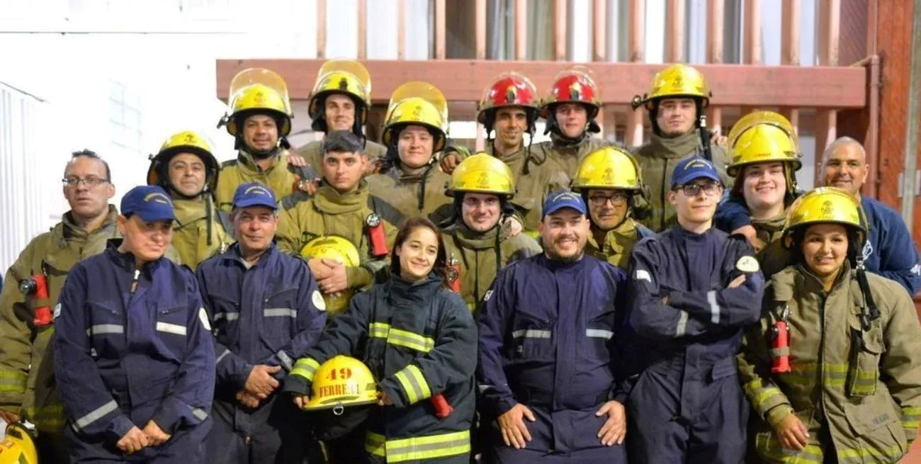 Los bomberos firmatenses preocupados por la prohibición de su sirena.