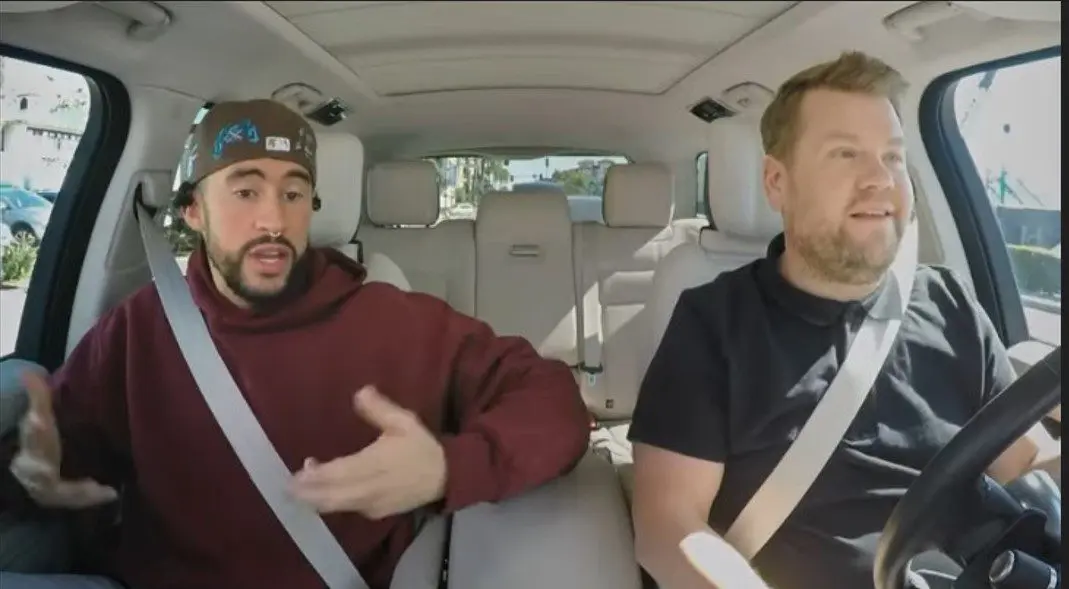 Bad Bunny puso a perrear a James Corden
