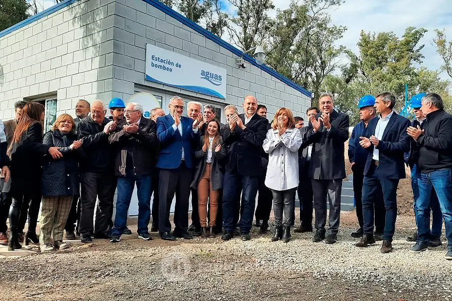 Histórico: ya está habilitado el nuevo acueducto en la ciudad de Rafaela