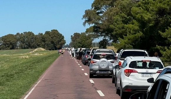 Choque en cadena sin heridos en el acceso a Monte: la ruta ya fue liberada al tránsito