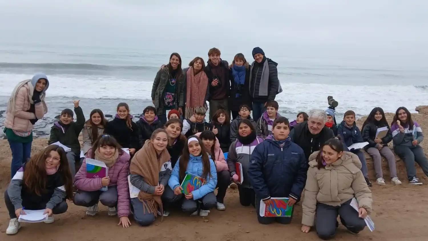 Alumnos de sexto año de Nuestra Señora de la Merced