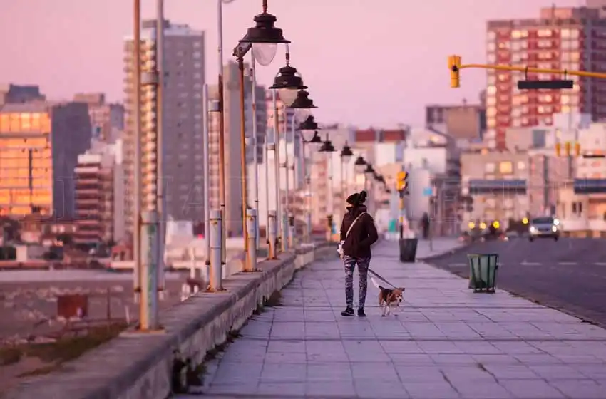 Martes templado antes de la ola de frío que golpeará Mar del Plata