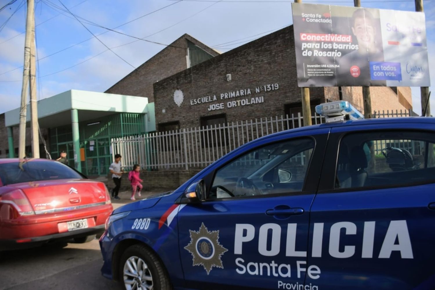 Balacera en la puerta de la escuela Ortolani: un niño de 6 años resultó herido