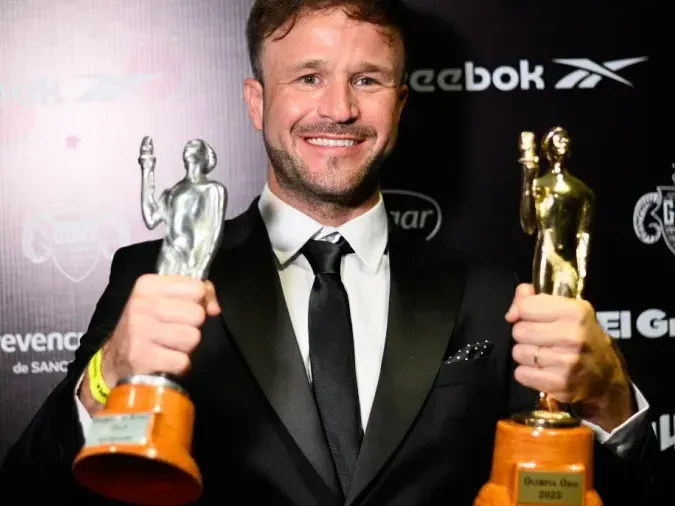 Agustín Canpino, el ganador del Oro en los Premios Olimpia 2025.