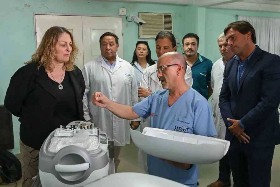  Provincia recibió equipamiento para transplantes