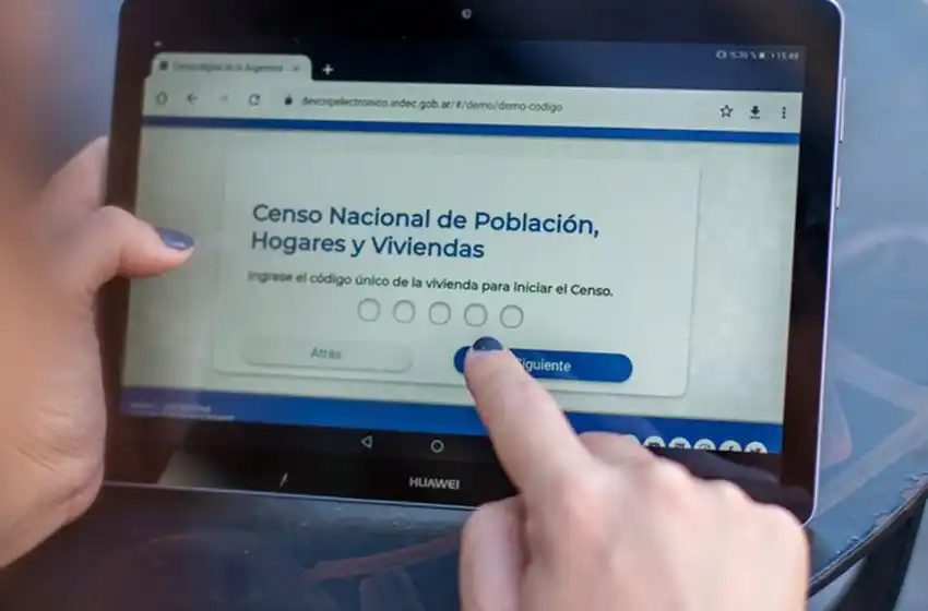 A días del Censo 2022, un 30% de las viviendas del país optó por completar su versión digital