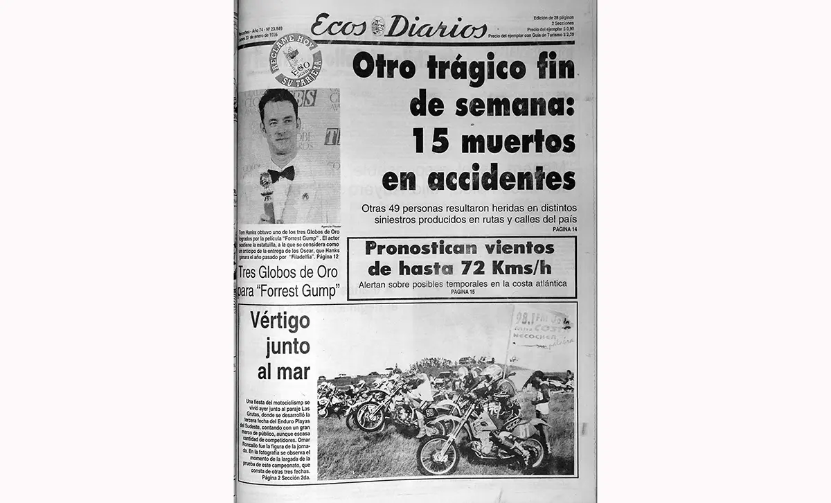 Lunes 23 de enero de 1995