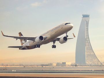 Etihad Airways comenzó las operaciones comerciales de sus Airbus A321LR