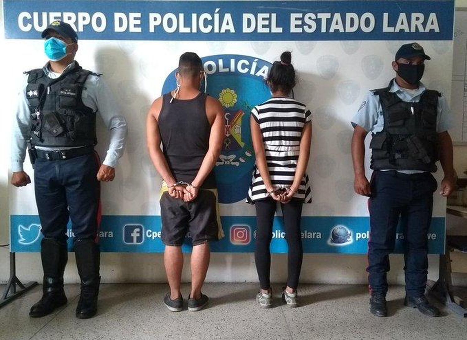 ¡MALTRATADORES DE NIÑOS! Detenida pareja por golpear a sus tres hijos