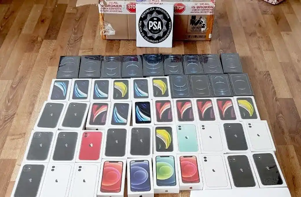 Operativo celulares: la PSA desarticuló una banda que vendía ilegalmente